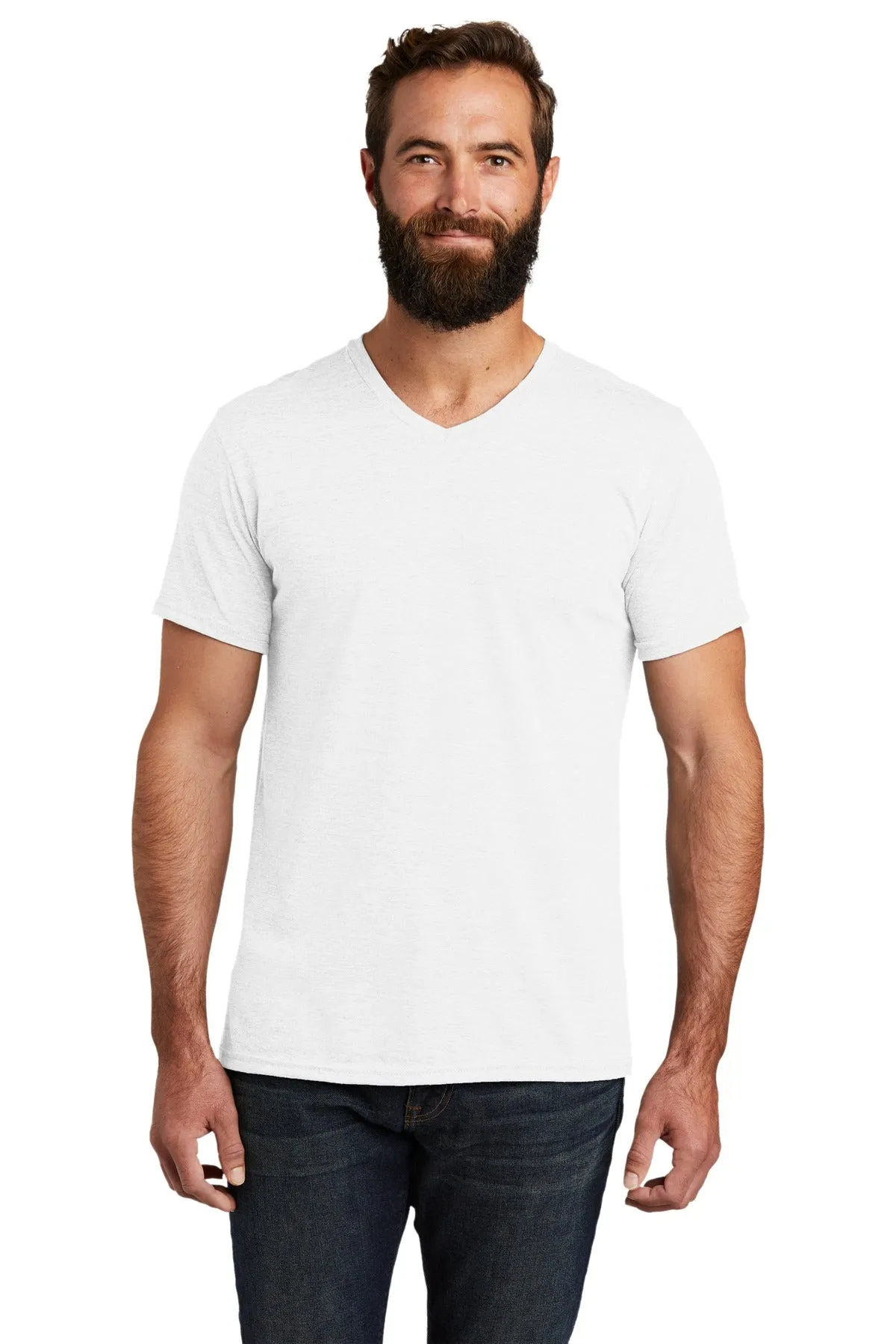Allmade Mens Tri-Blend V-Neck Tee. AL2014