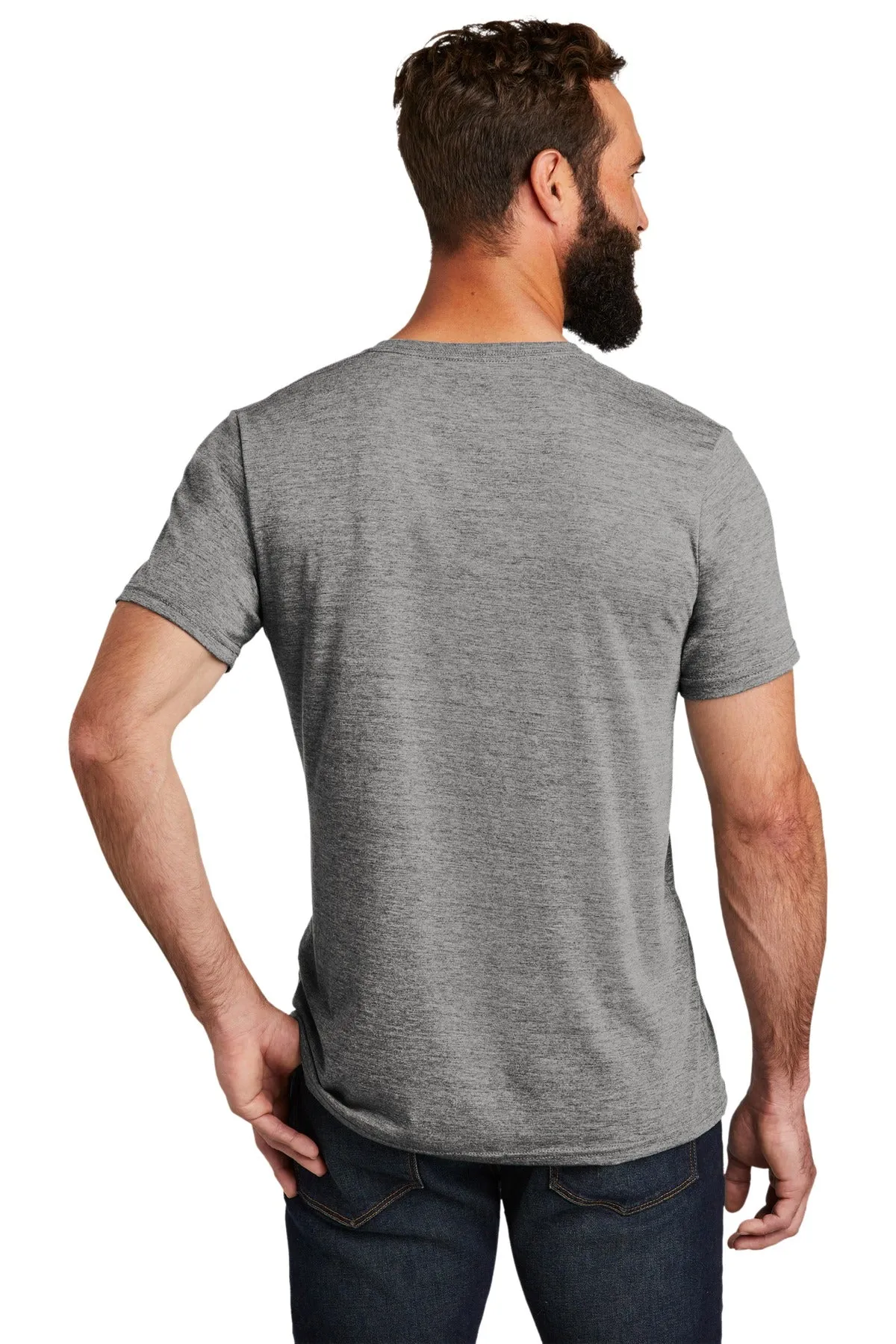 Allmade Mens Tri-Blend V-Neck Tee. AL2014