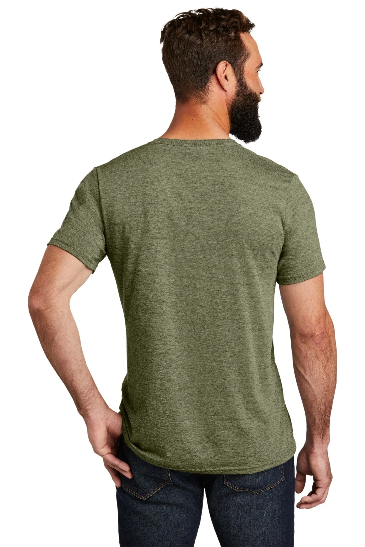 Allmade Mens Tri-Blend V-Neck Tee. AL2014