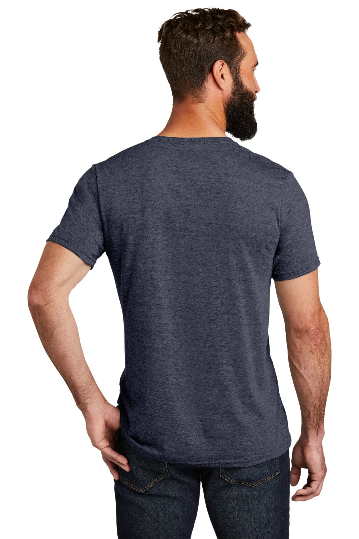 Allmade Mens Tri-Blend V-Neck Tee. AL2014